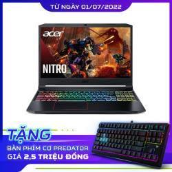 Laptop Acer Gaming Nitro 5 Eagle AN515-57-74NU (NH.QD9SV.001)/ Black/ Intel Core i7 11800H (up to 4.60 Ghz, 24 MB)/ RAM 8GB DDR4/ 512GB SSD/ Nvidia Geforce RTX 3050 Ti 4GB/ 15.6 inch FHD 144 Hz/ 57 Whrs/ Win 10/ 1 Yr
